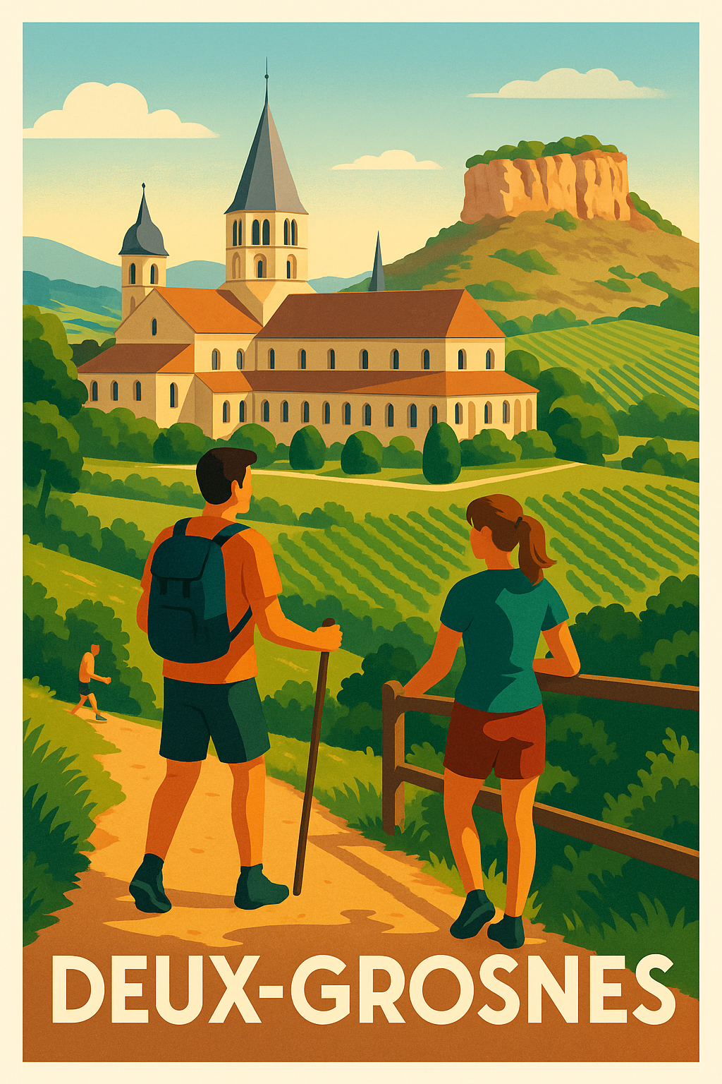 Deux-Grosnes - Randonnée au cœur du vignoble