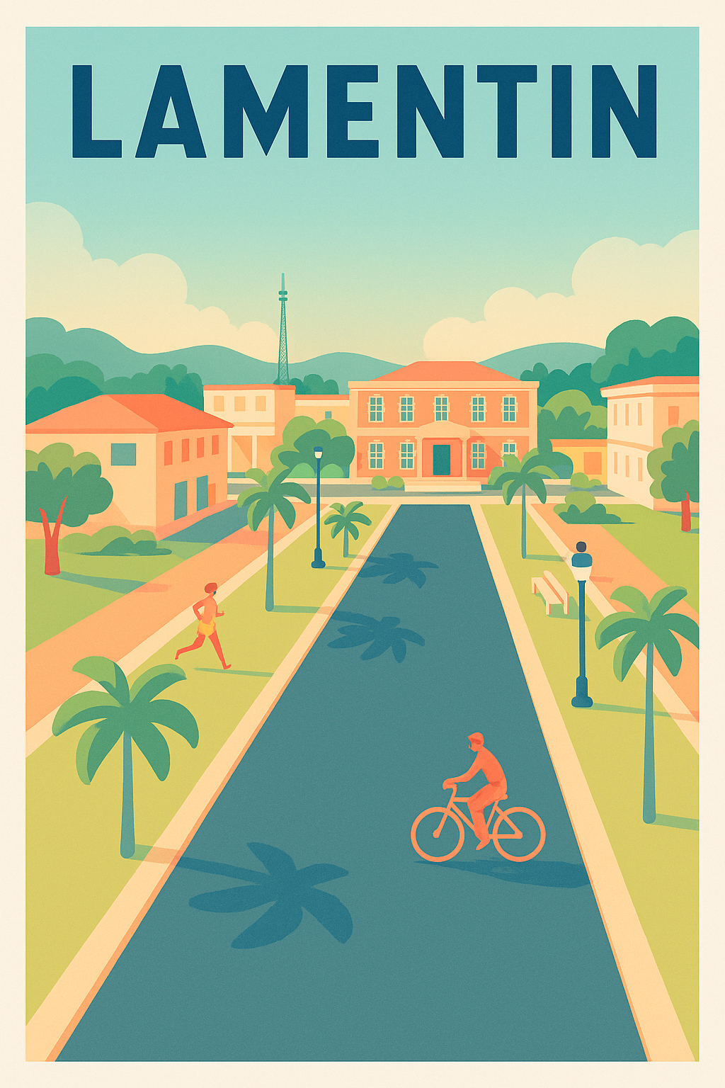 Affiche de Lamentin - Ambiance relaxante au cœur de la ville