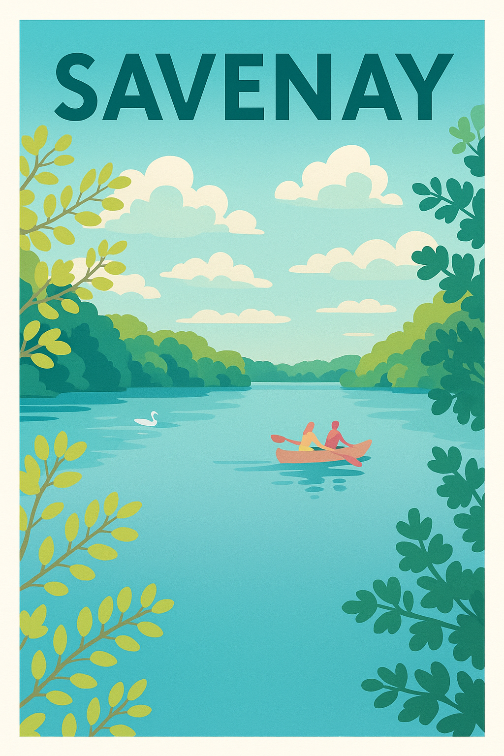 Affiche de Savenay - Évasion sur l'eau en pleine nature