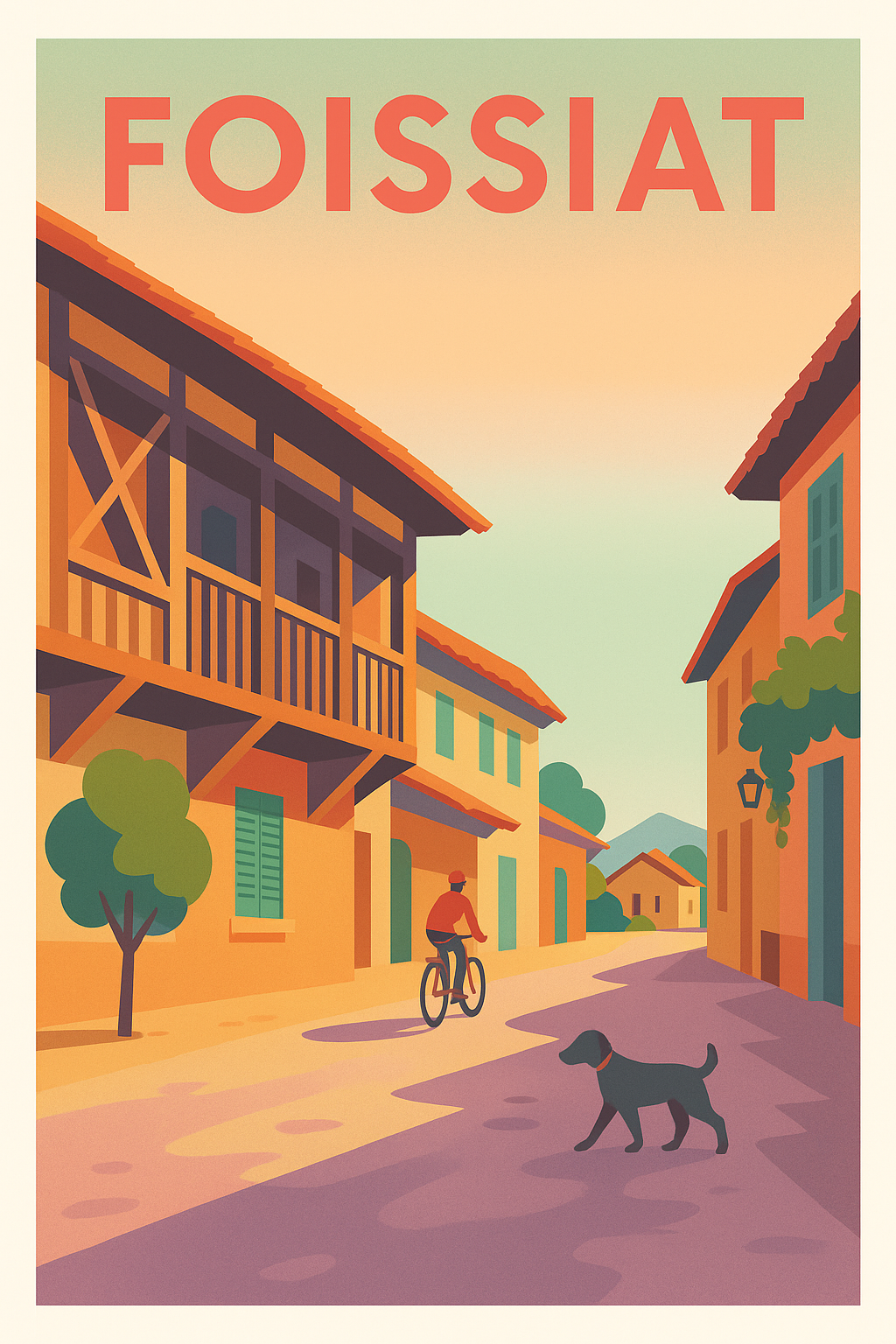 Affiche de Foissiat - Douceur de vie et charme authentique