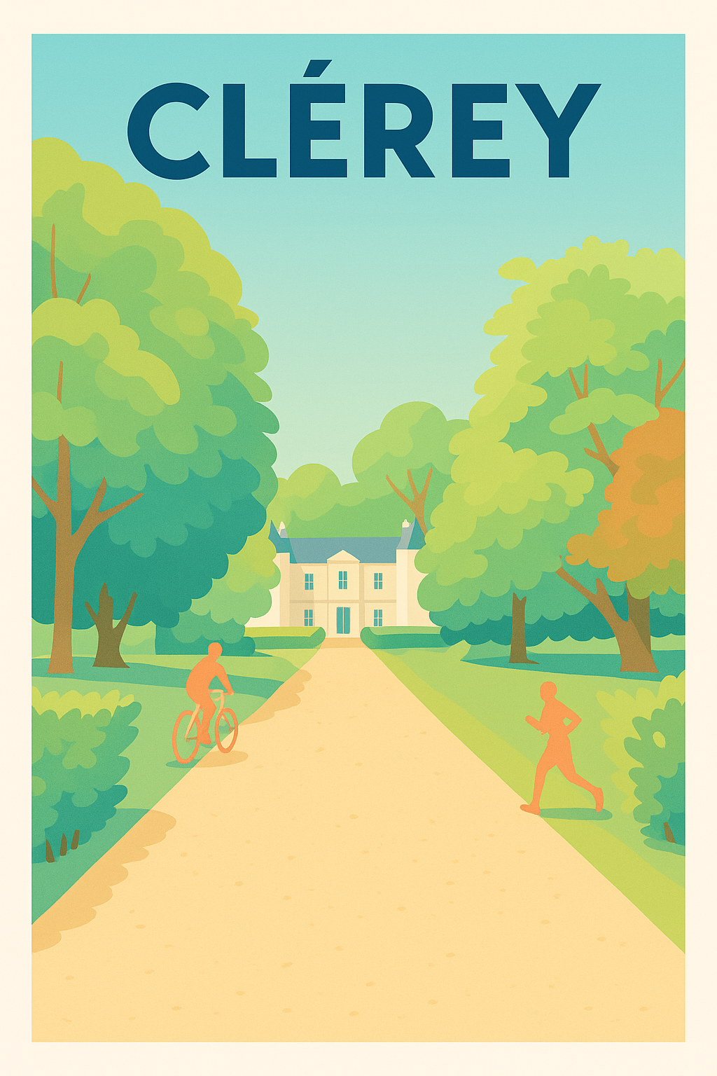 Affiche de Clérey - Une escapade paisible au cœur de la nature