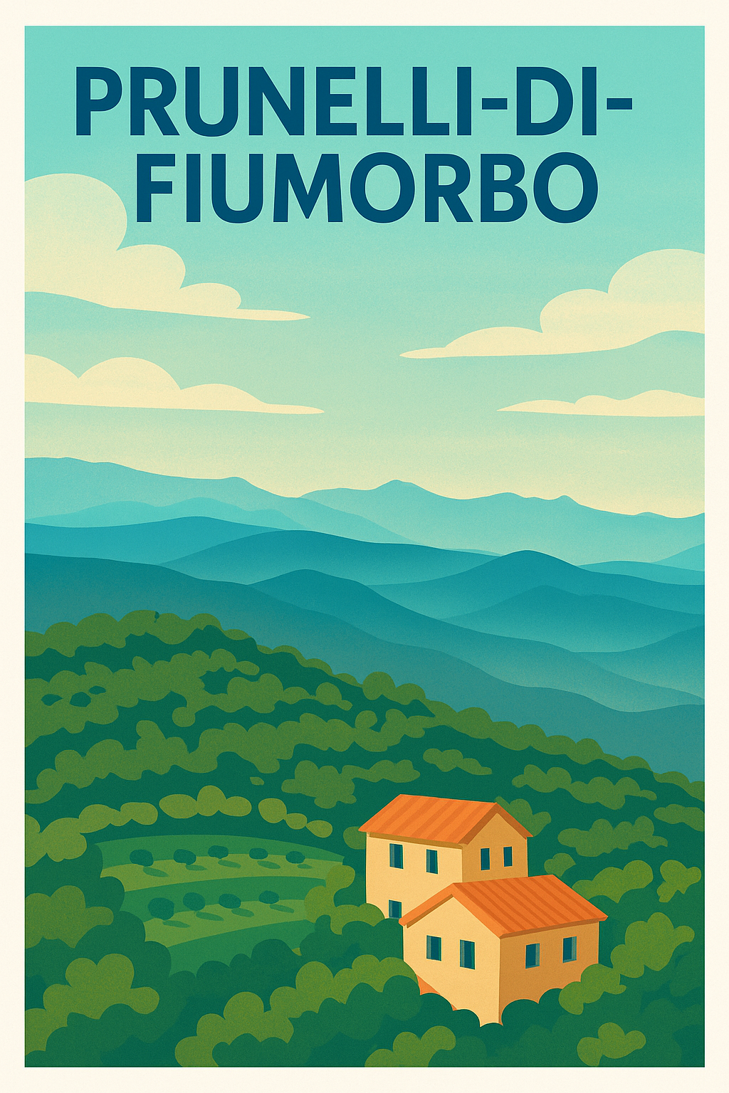 Affiche de Prunelli-di-Fiumorbo - L'échappée verte en montagne