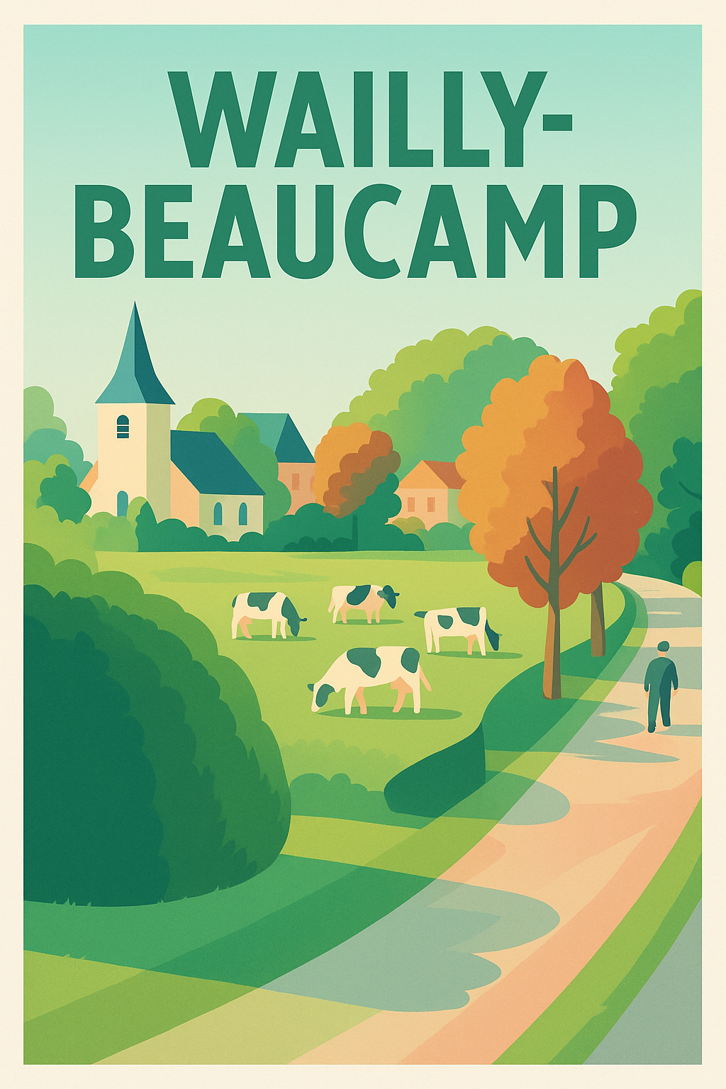Affiche de Wailly-Beaucamp - Charme bucolique et sérénité champêtre
