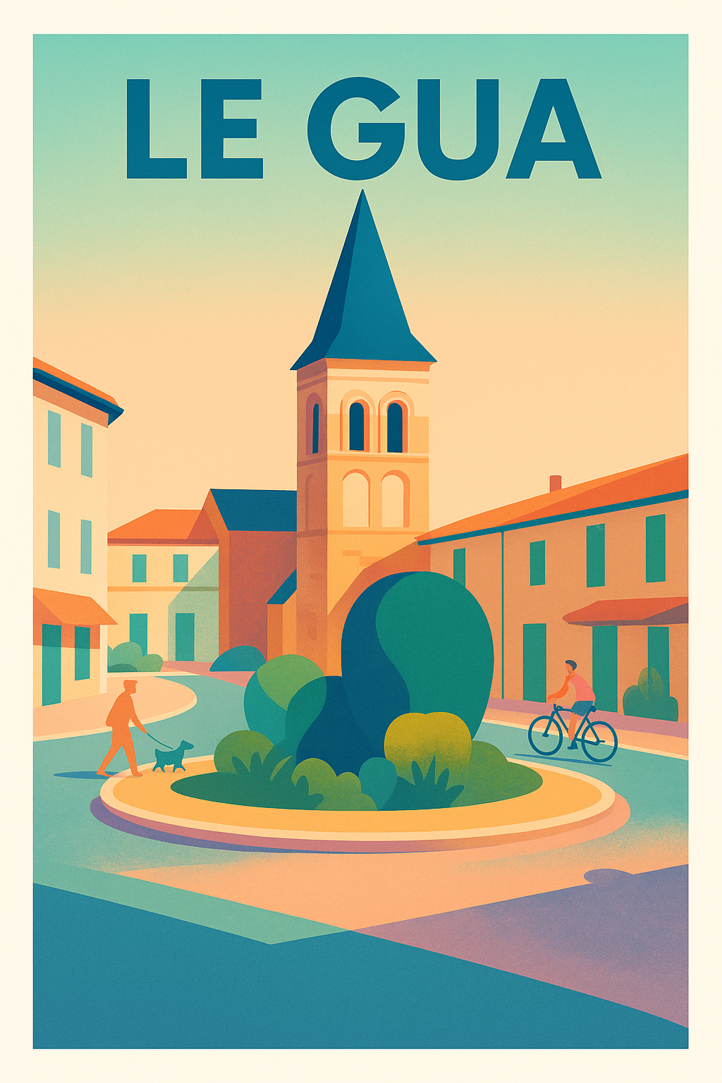Affiche de Le Gua - Charme et sérénité au cœur du village