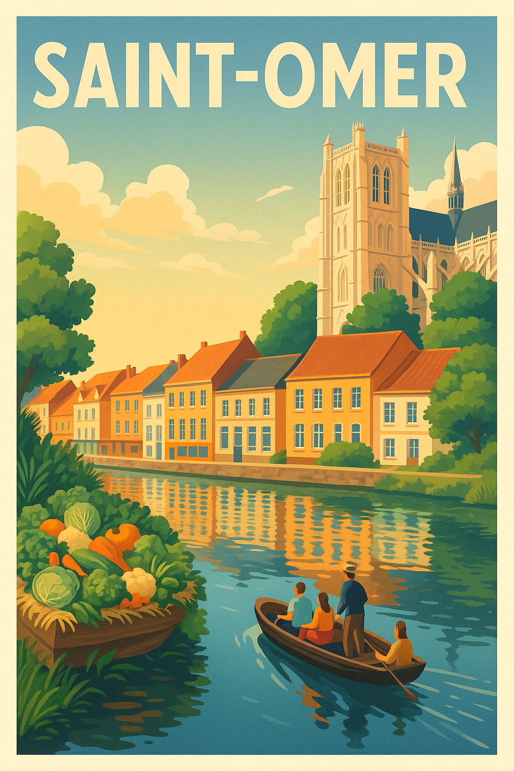 Saint-Omer - Balade au fil de l'eau