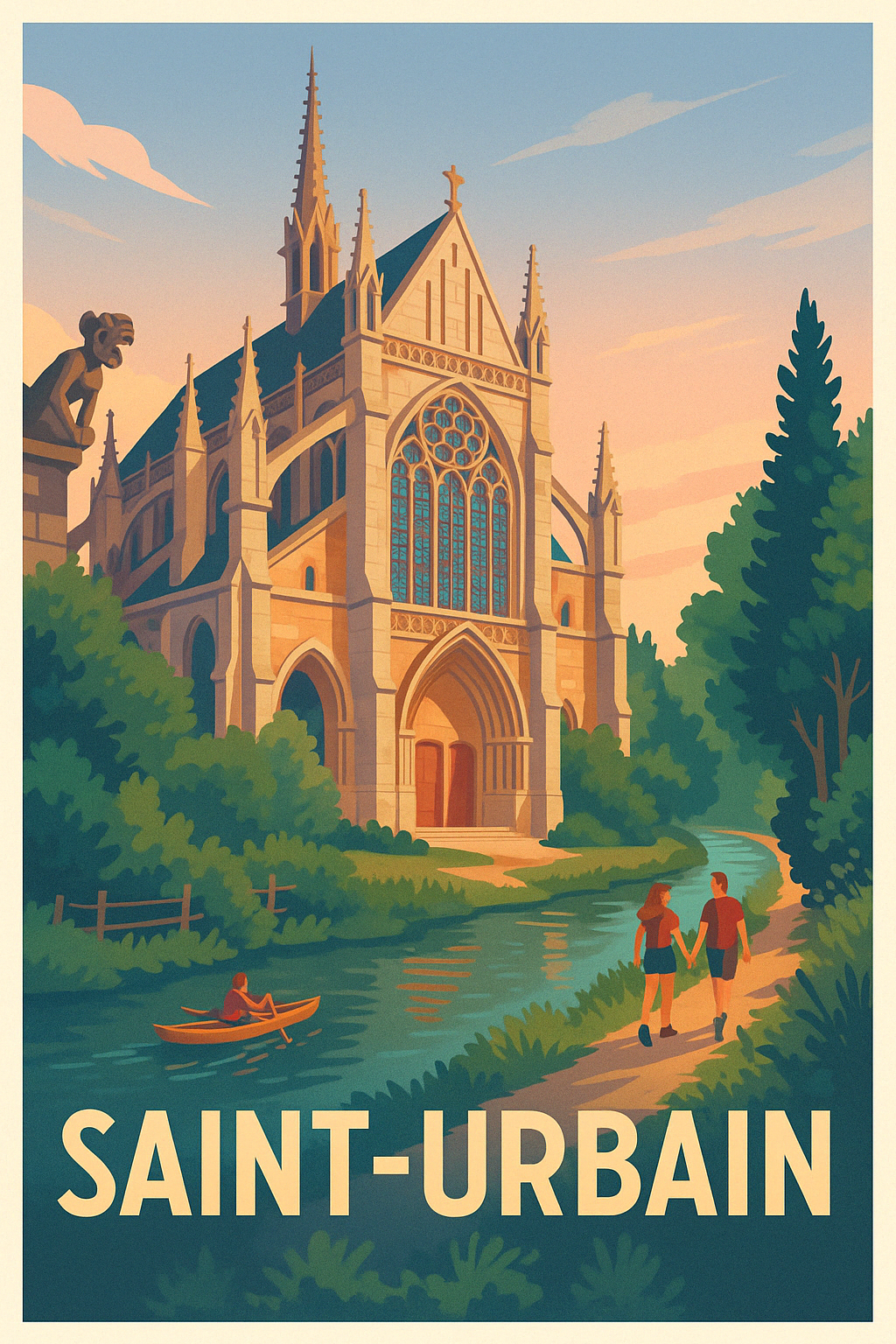 Saint-Urbain - Sérénité au fil de l'eau