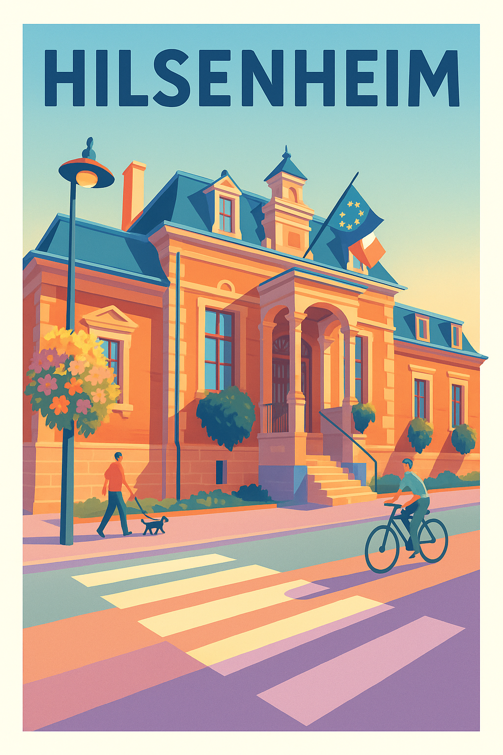 Affiche de Hilsenheim - Charme et sérénité au cœur de l'Alsace