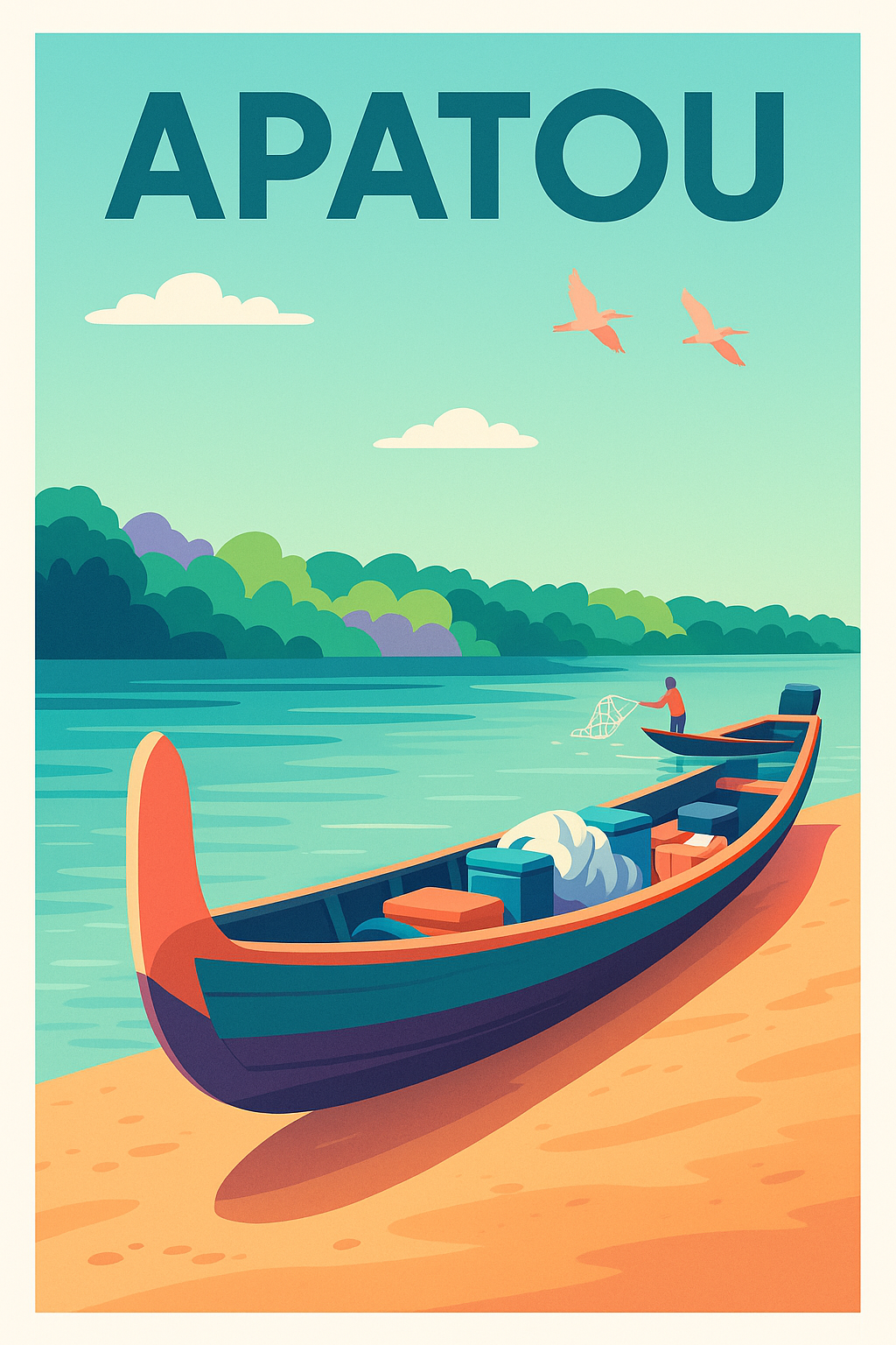 Affiche de Apatou - Escapade paisible sur l'Oyapock