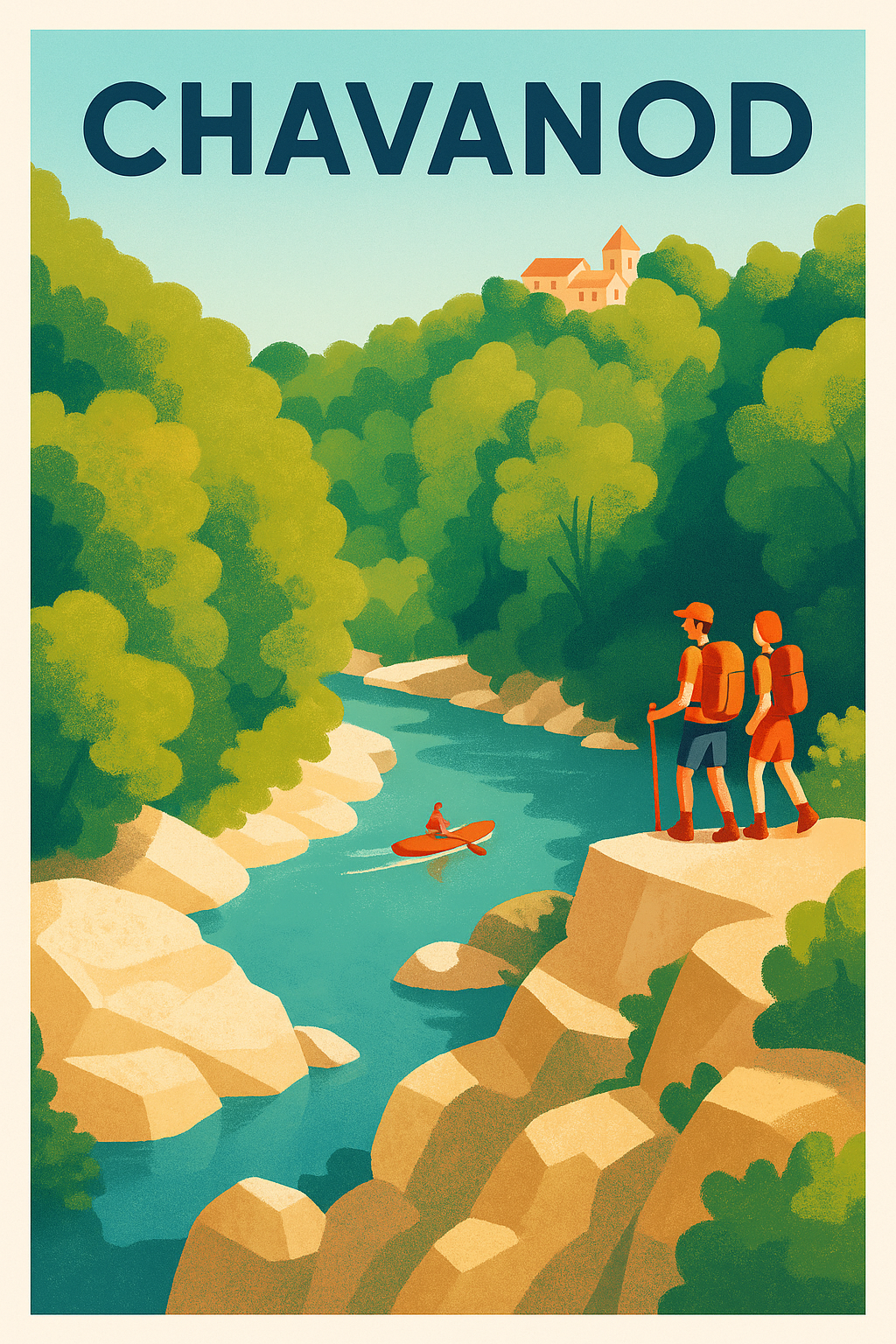 Affiche de Chavanod - Évasion au cœur de la nature