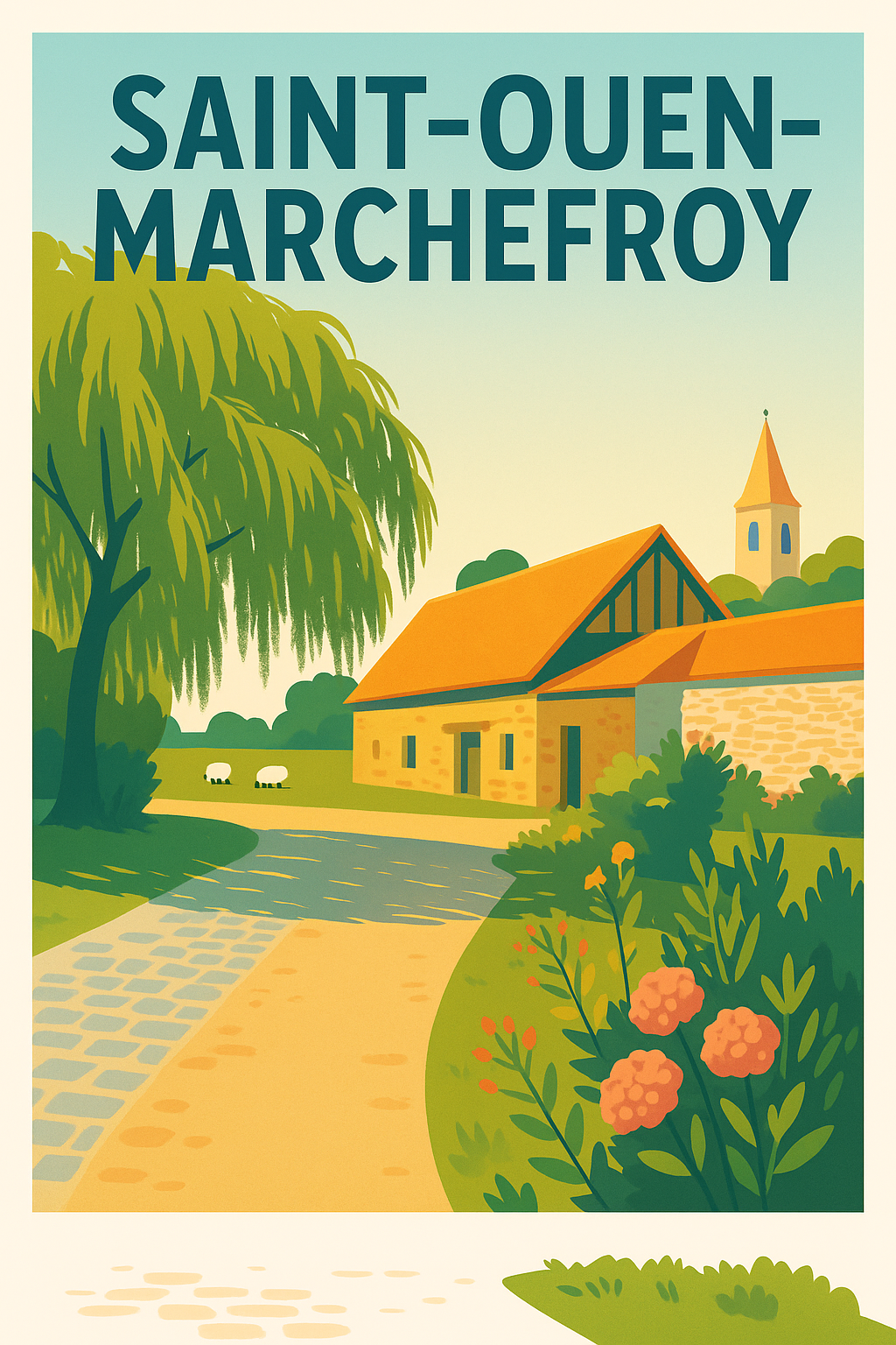 Affiche de Saint-Ouen-Marchefroy - Charme campagnard et sérénité