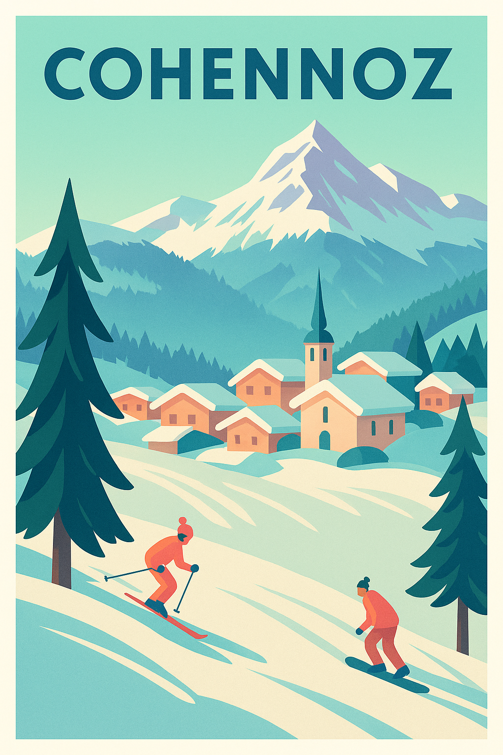 Affiche de CohennOz - Escapade hivernale en montagne