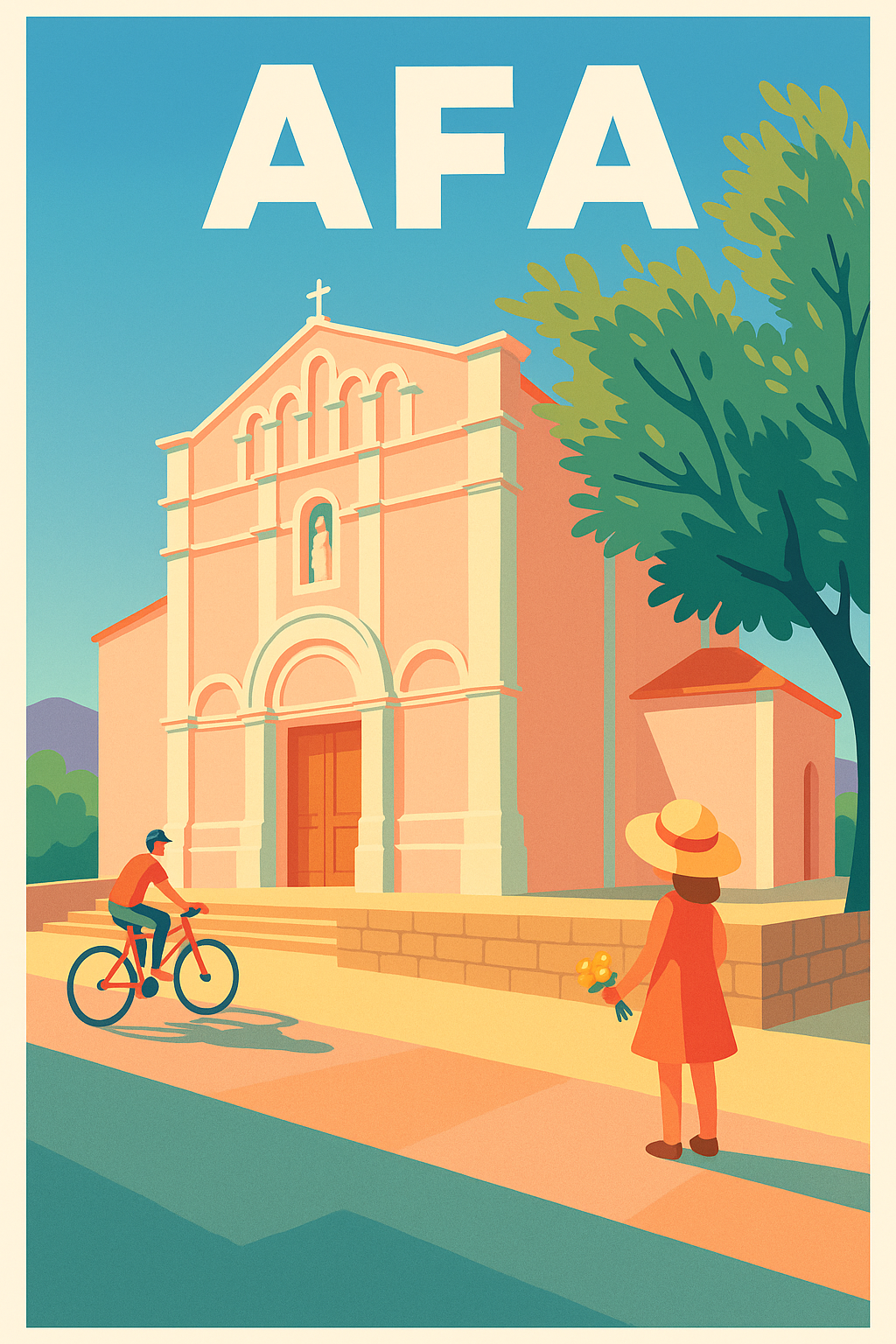 Affiche de Afa - Harmonie et douceur au cœur du village