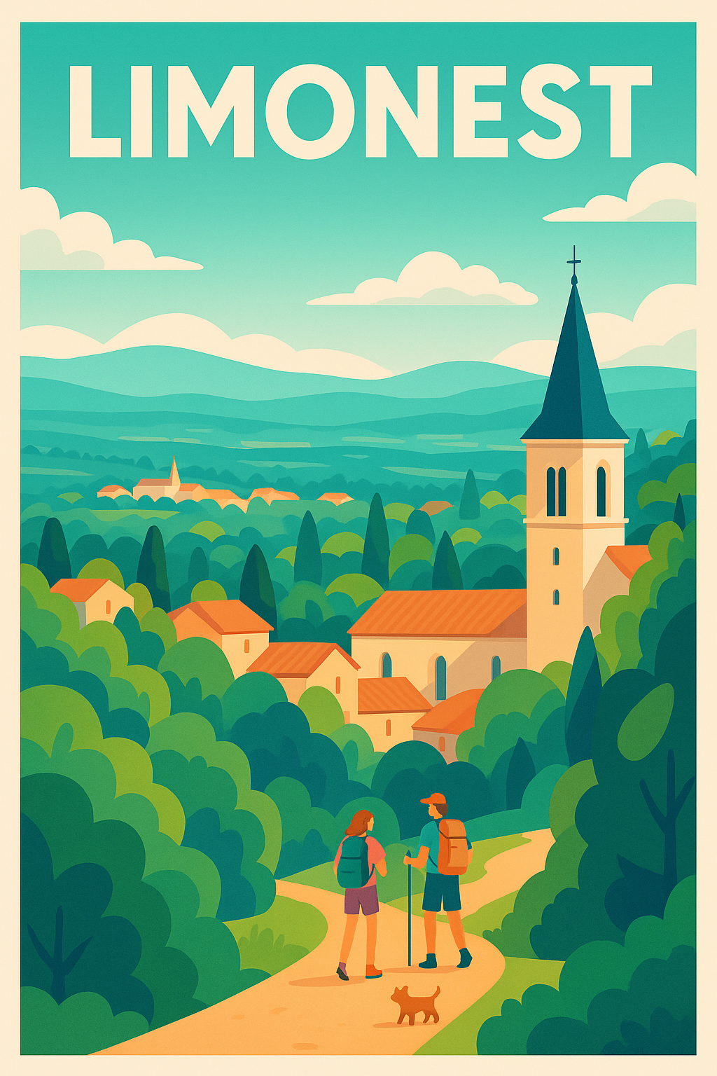 Affiche de Limonest - Escapade nature et patrimoine