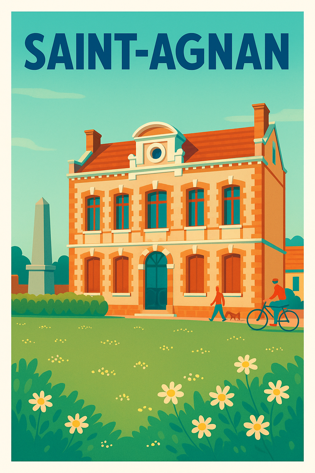 Affiche de Saint-Agnan - L'élégance intemporelle à portée de main