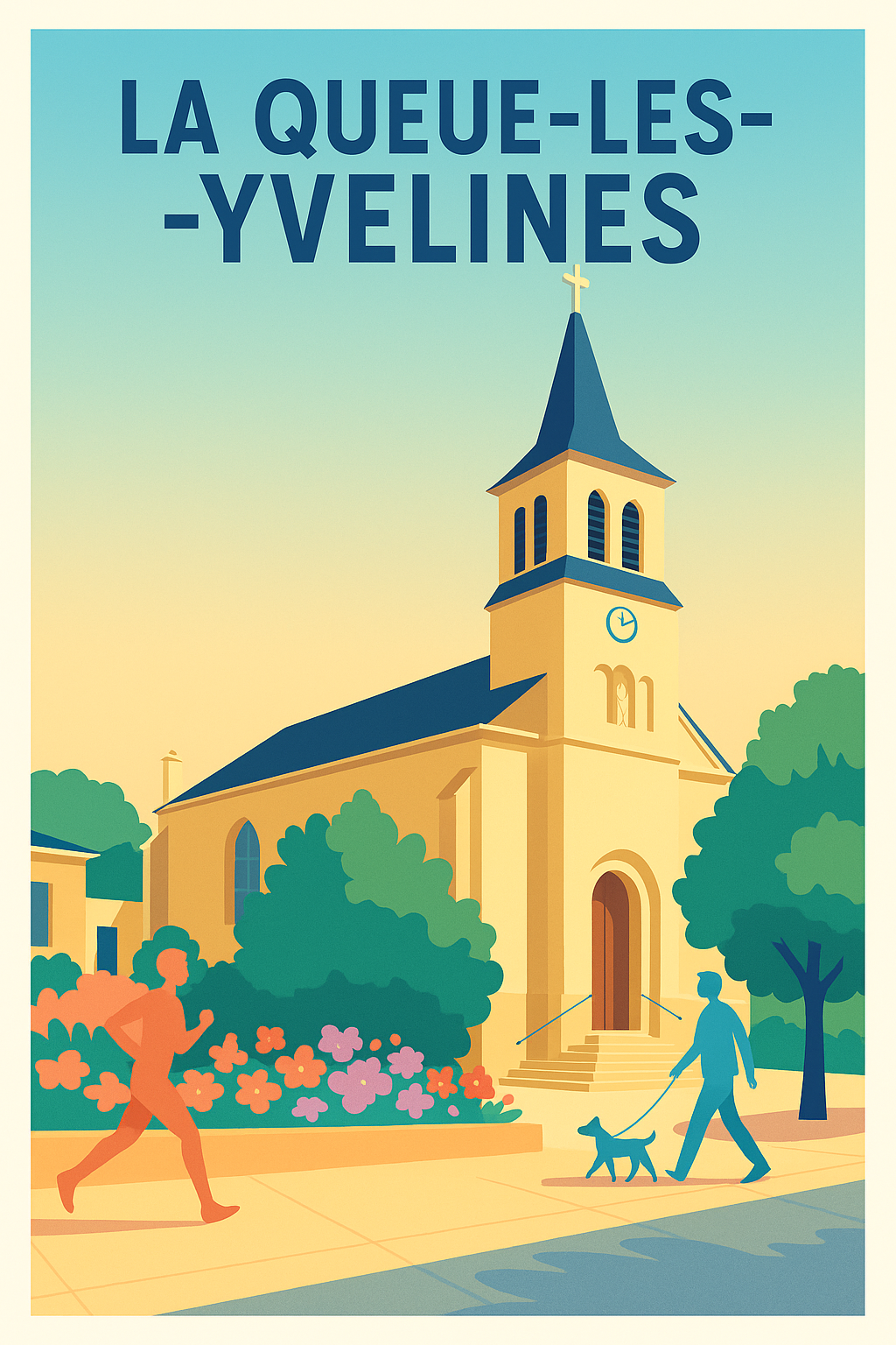 Affiche de La Queue-les-Yvelines - Charme paisible au cœur de la nature