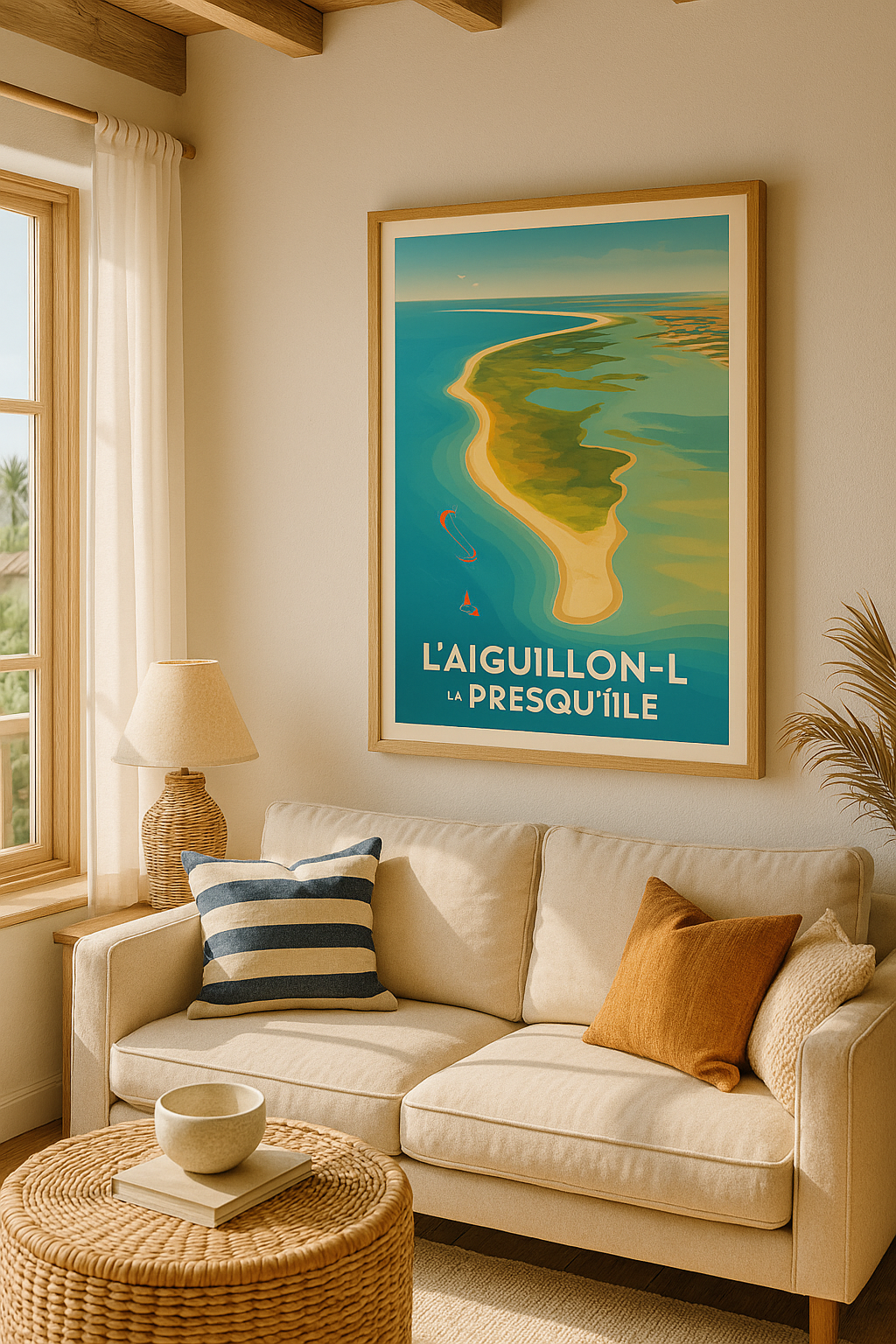 Mise en situation Affiche de L'Aiguillon-sur-Mer - Escapade sur la Presqu'île