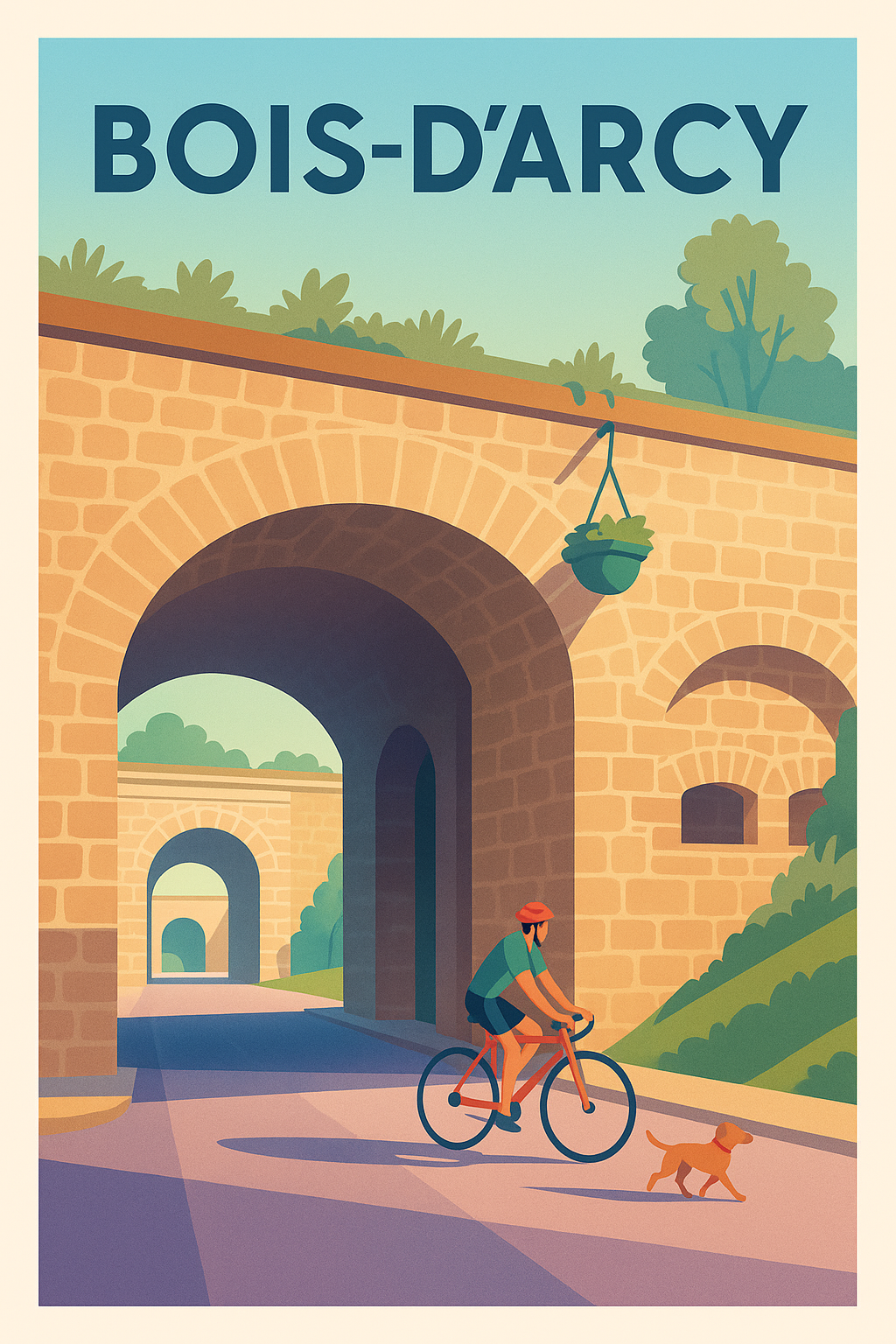 Affiche de Bois-d'Arcy - Balade en douceur sous les arches