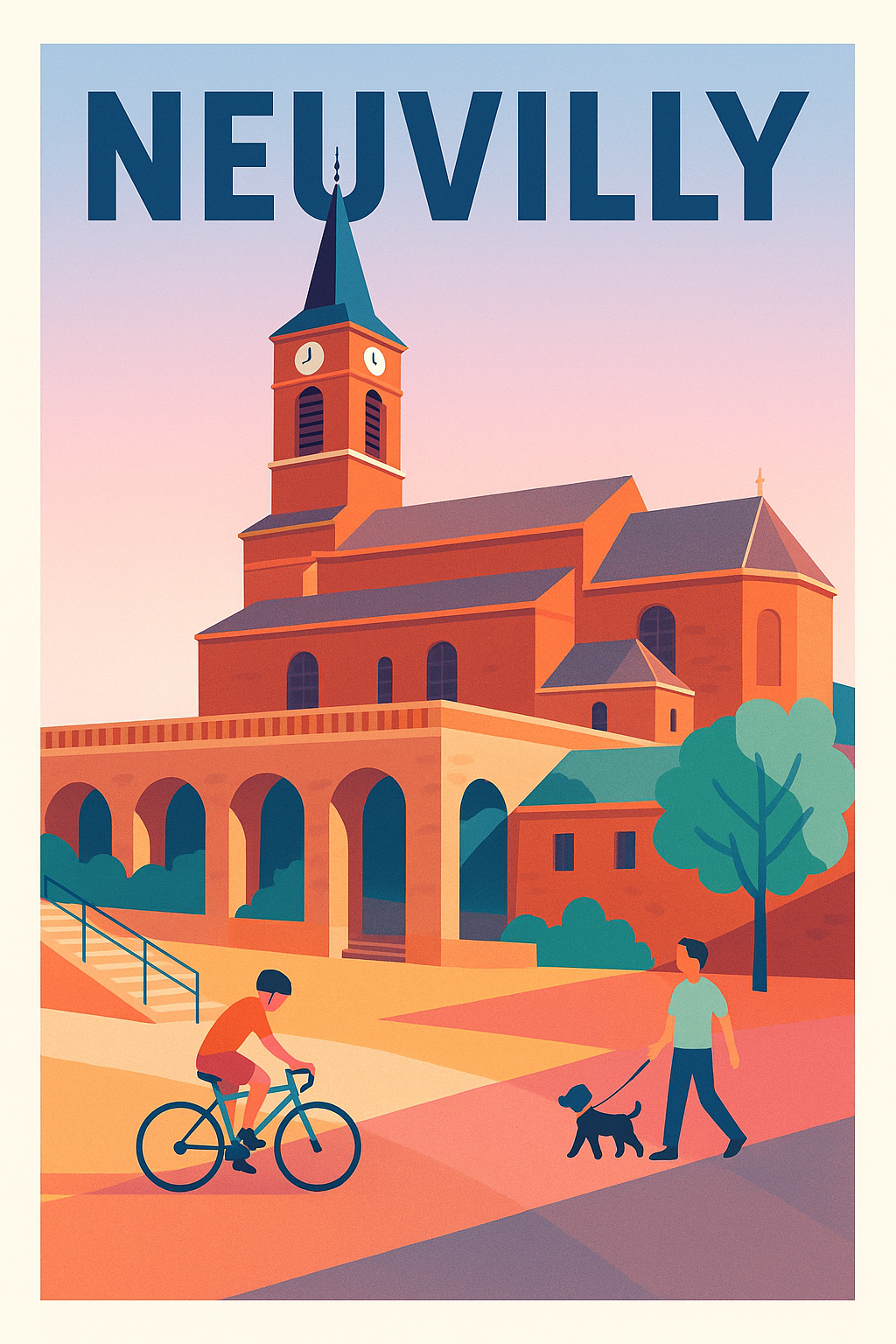 Affiche de Neuvilly - Charme et sérénité au cœur de la ville