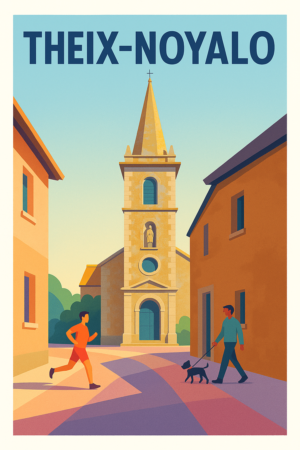 Affiche de Theix-Noyalo - Charme paisible au cœur du village