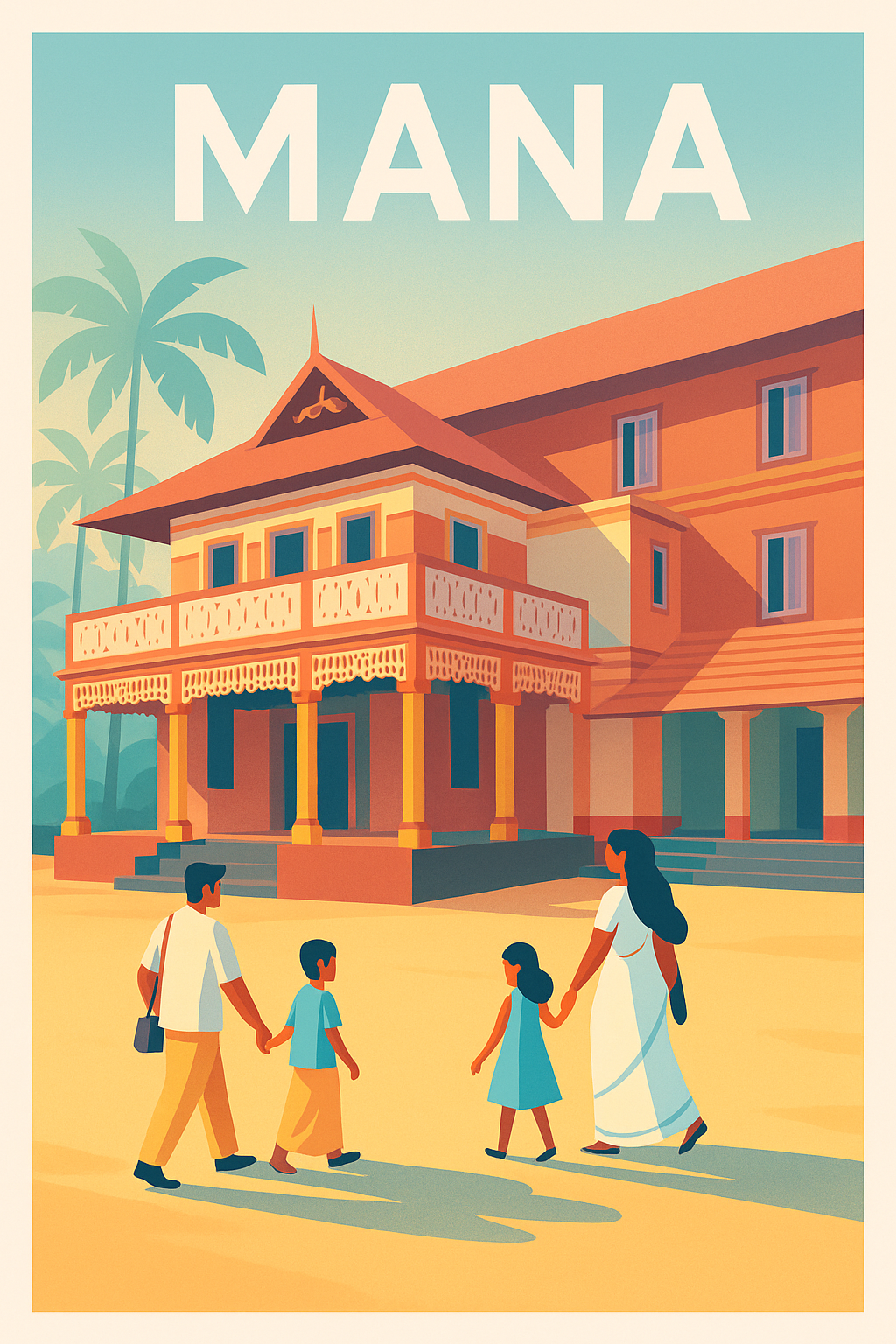 Affiche de Mana - Charme traditionnel et douceur tropicale