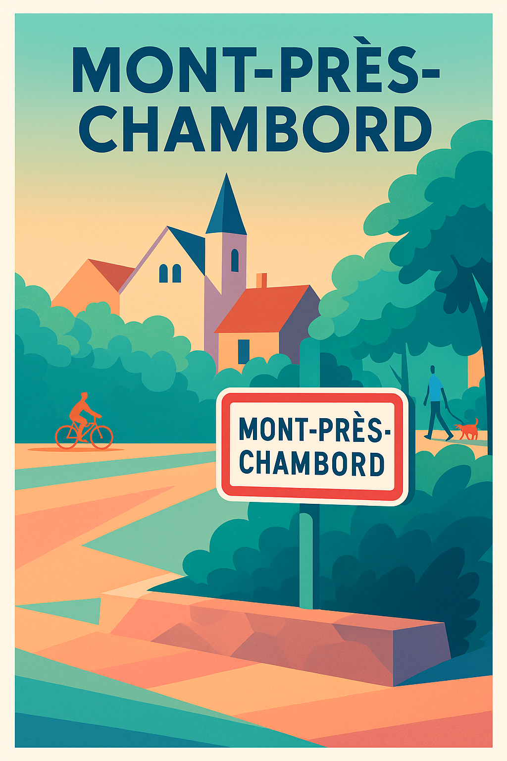 Affiche de Mont-près-Chambord - L'élégance champêtre en poster