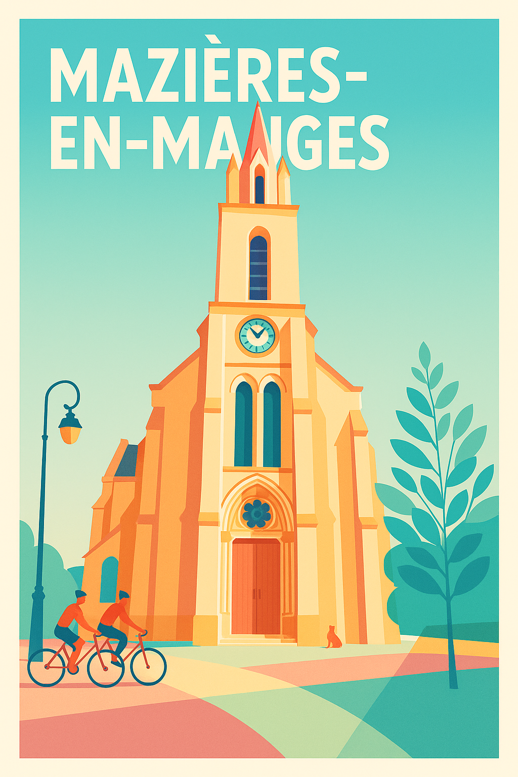 Affiche de Mazières-en-Mauges - Charme et Sérénité au Coeur du Bâtiment Historique