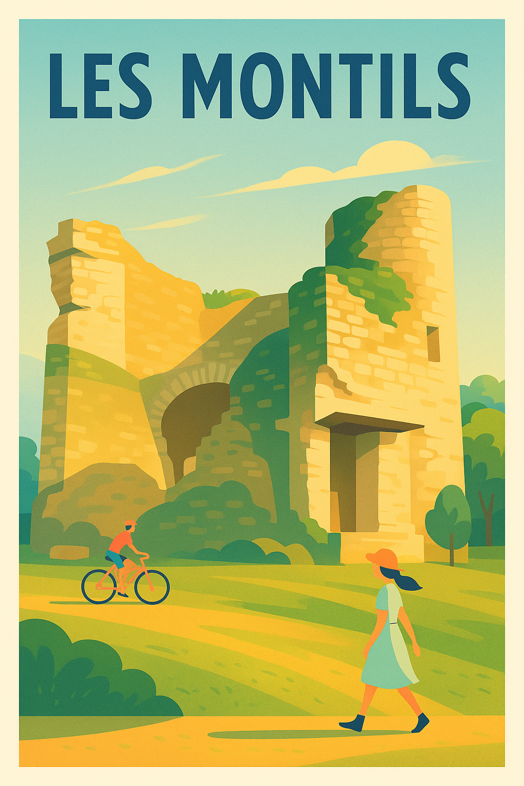 Affiche de Les Montils - Charme authentique entre ruines et nature