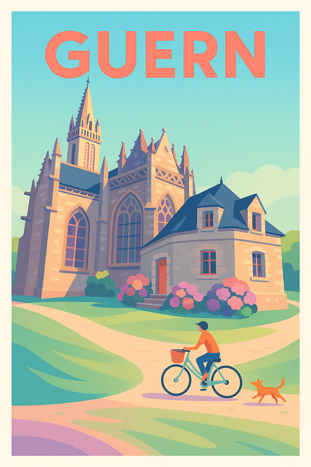 Affiche de Guern - Charmante balade au cœur du patrimoine