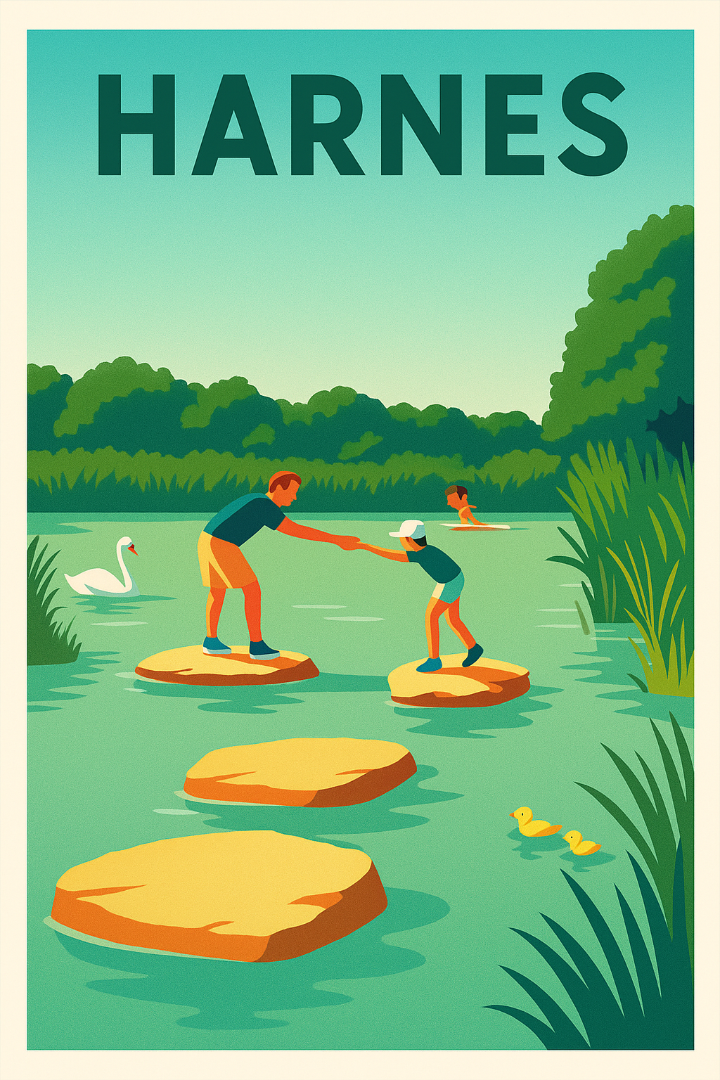 Affiche de Harnes - L'évasion nature en famille