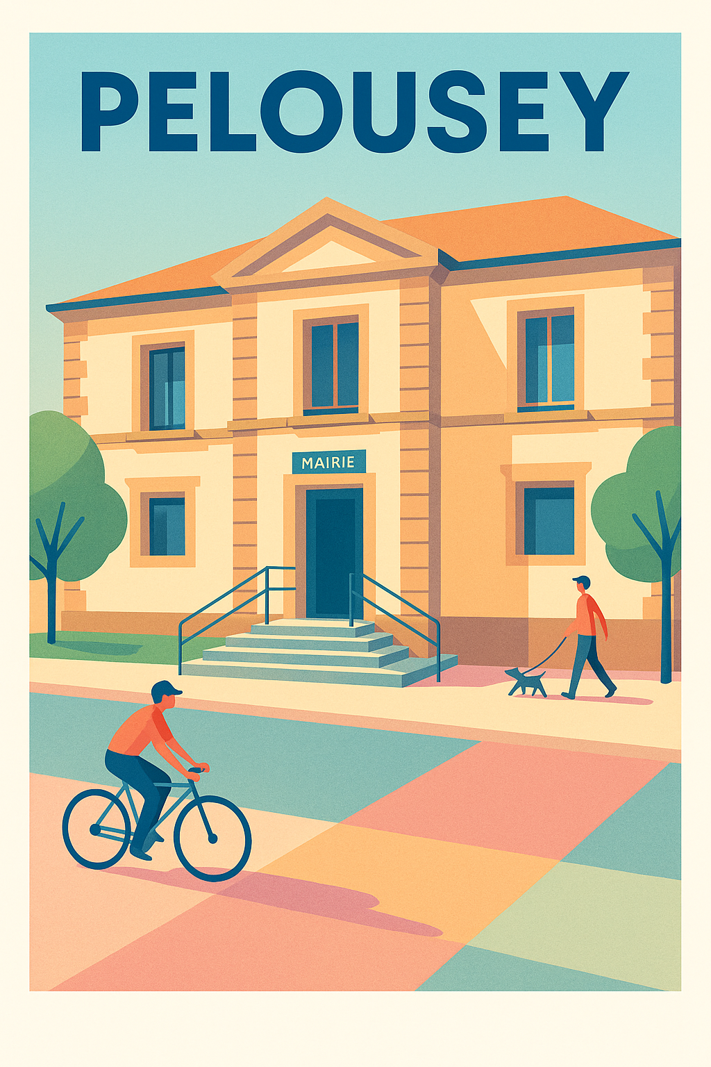 Affiche de Pelousey - Charme et sérénité au cœur de la mairie