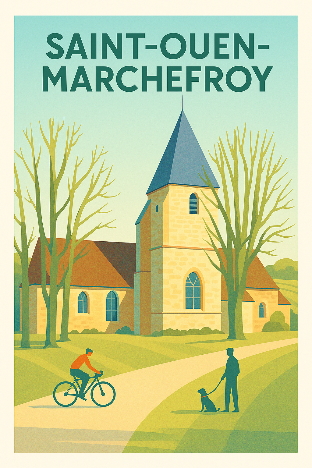 Affiche de Saint-Ouen-Marchefroy - Charme campagnard en douceur