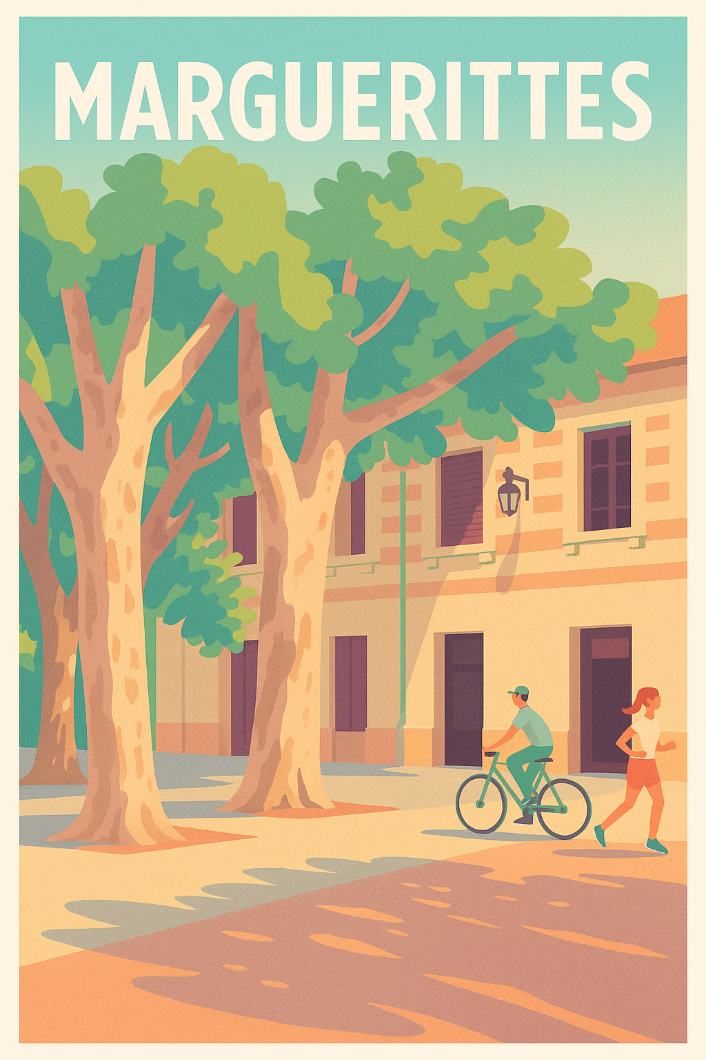 Affiche de Marguerittes - Ambiance ensoleillée et tranquille