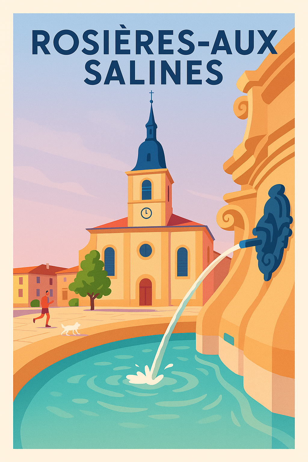 Affiche de Rosières-aux-Salines - Charme paisible au cœur de la Lorraine