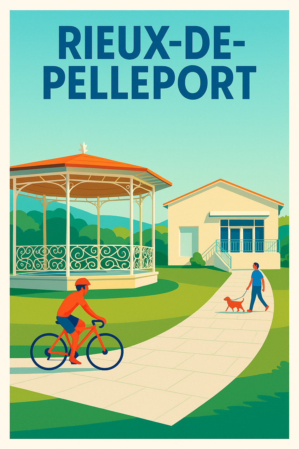 Affiche de Rieux-de-Pelleport - Harmonie douce d’une vie paisible