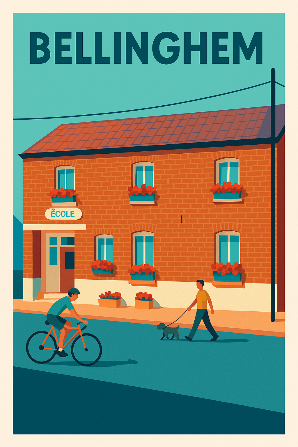 Affiche de Bellinghem - Charmante vie de village au quotidien