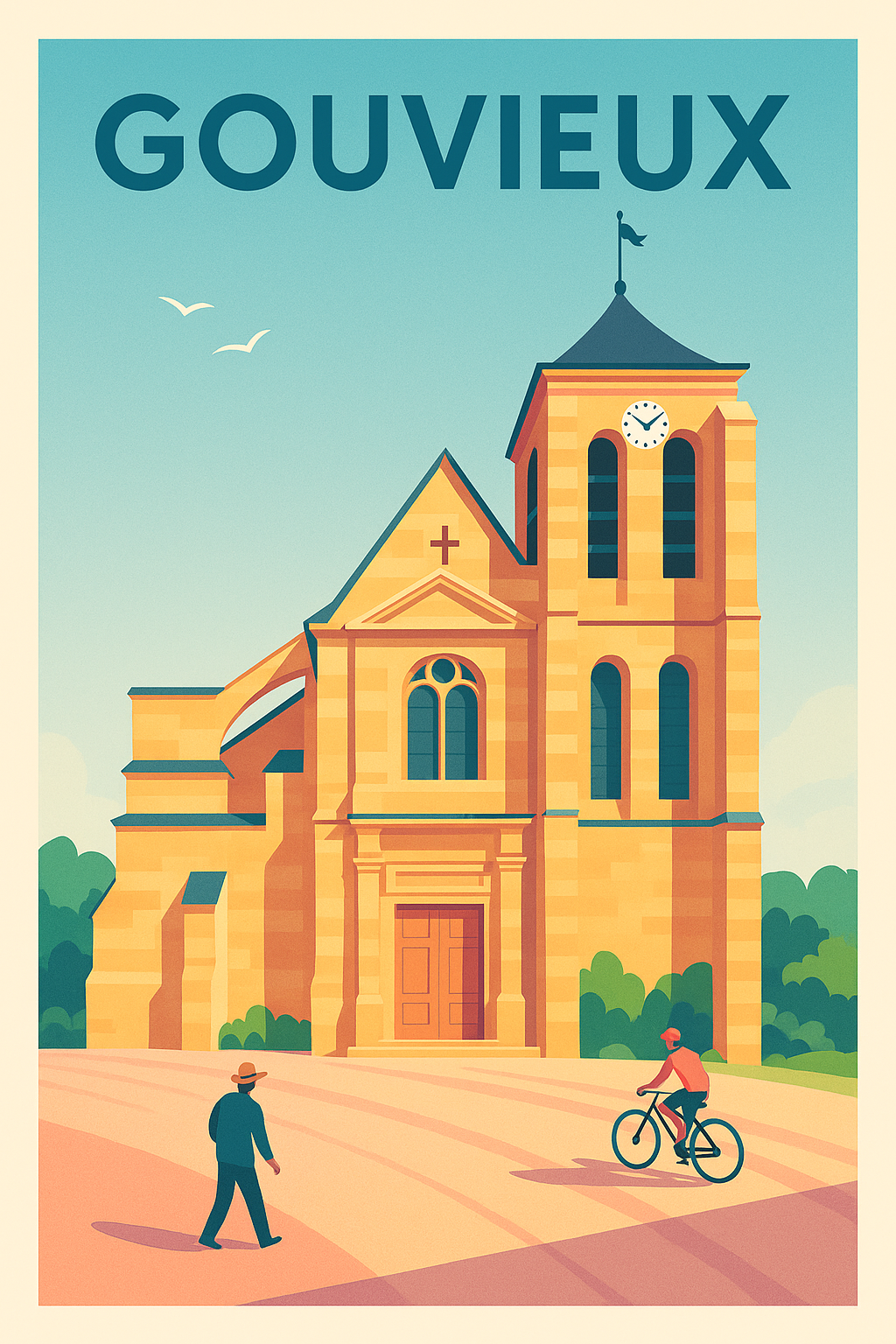 Affiche de Gouvieux - Sérénité au cœur du patrimoine