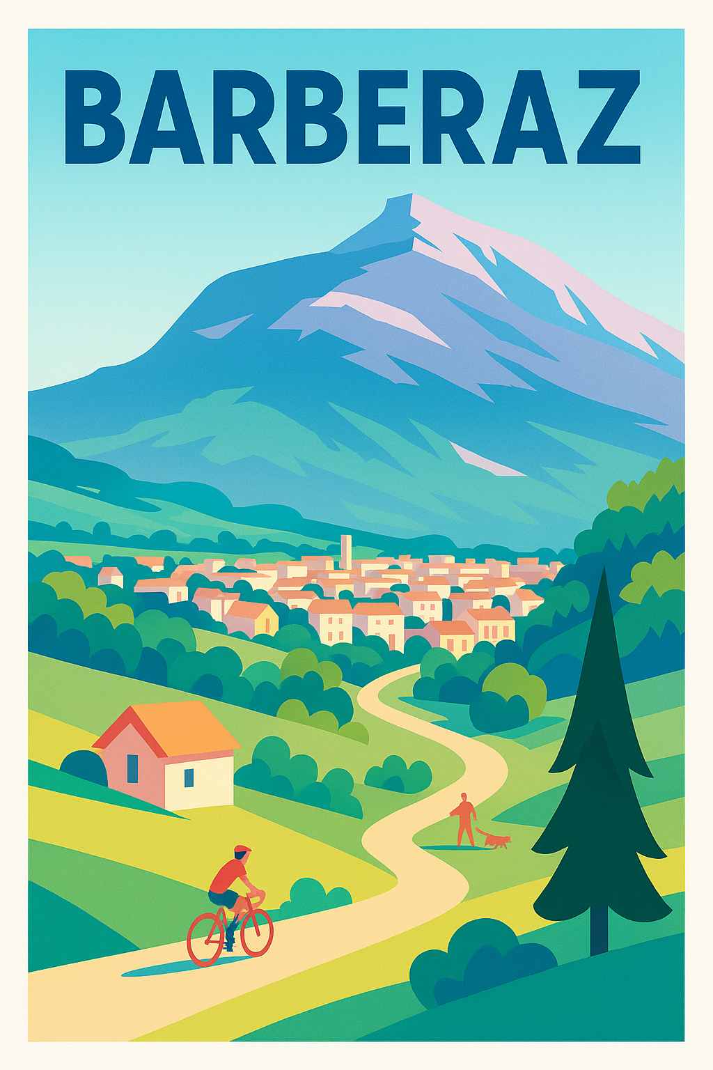 Affiche de Barberaz - L'appel de la nature et du plein air
