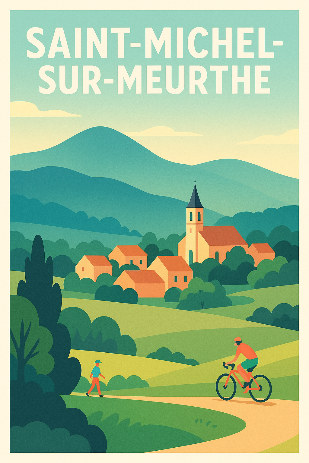Affiche de Saint-Michel-sur-Meurthe - Charme paisible et nature authentique