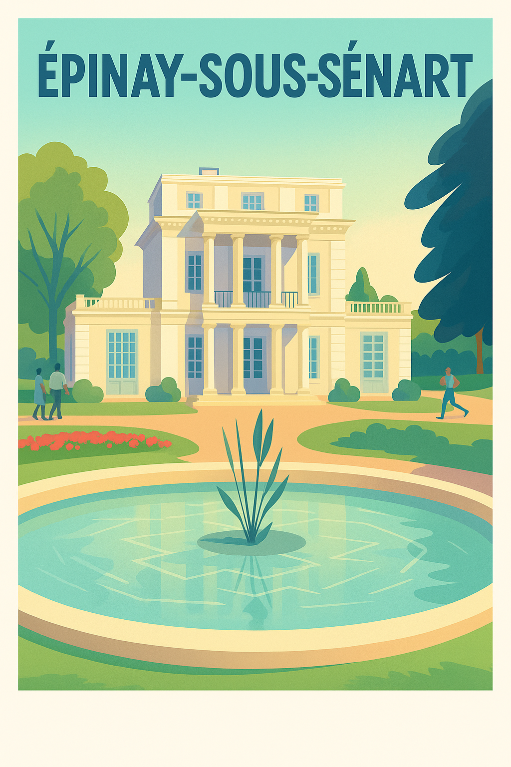 Affiche de Épinay-sous-Sénart - Élégance et sérénité au parc