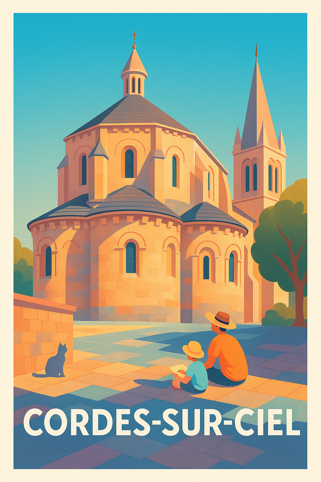Affiche de Cordes-sur-Ciel - L'émerveillement au cœur du patrimoine