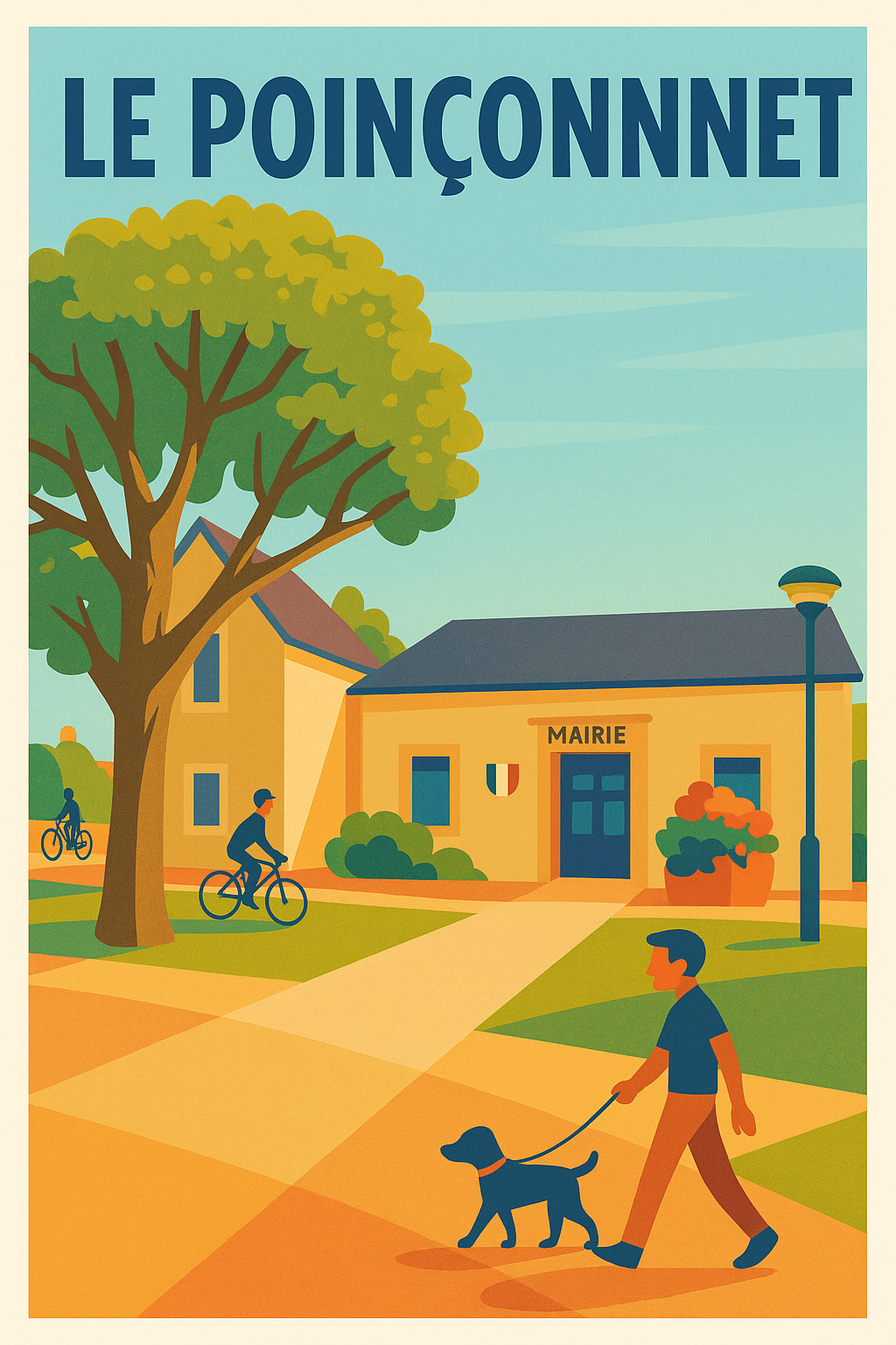 Affiche de Le Poinçonnet - Charme et sérénité au cœur du village