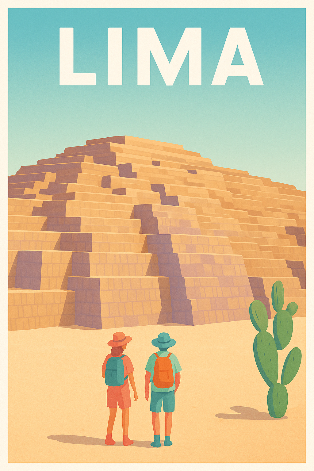 Affiche de Lima - Découverte des pyramides mystiques