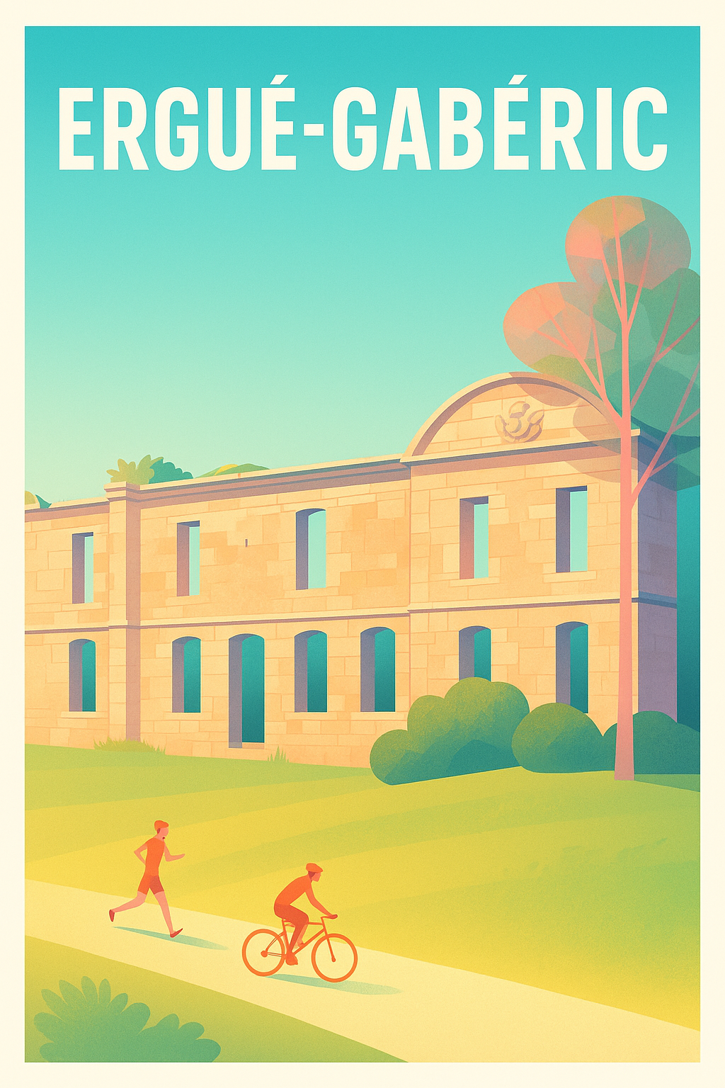 Affiche de Ergué-Gabéric - Ambiance paisible et nature en mouvement