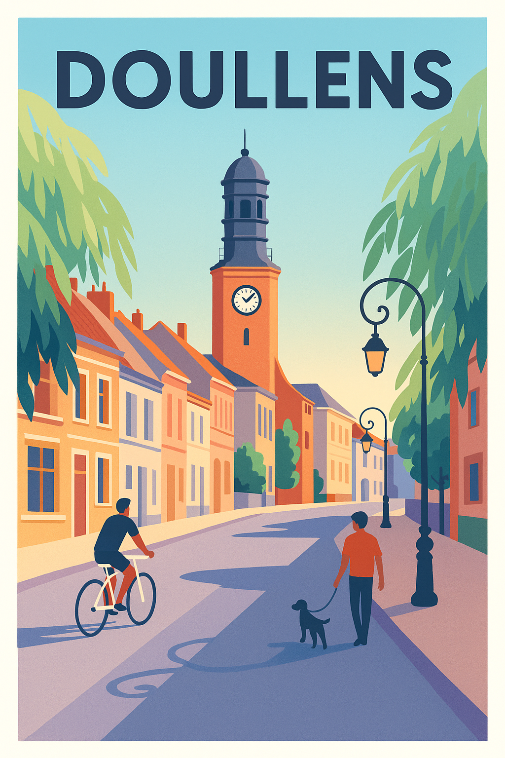 Affiche de Doullens - Charme paisible au cœur de la ville