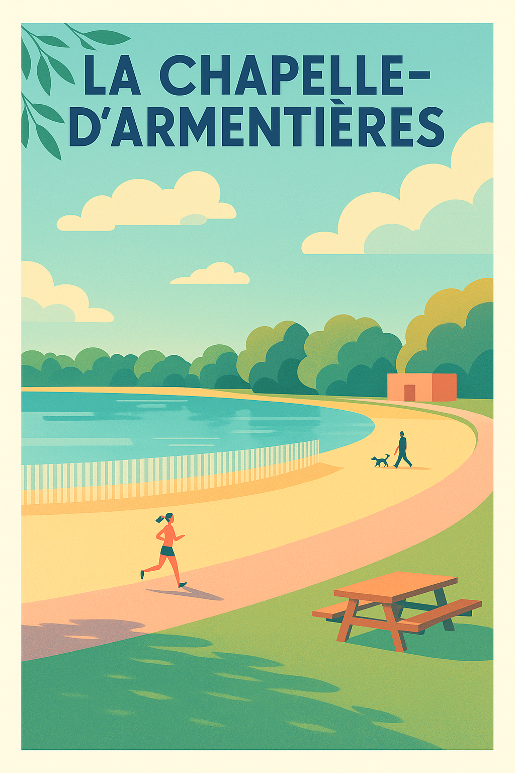 Affiche de La Chapelle-d'Armentières - Balades au bord de l'eau