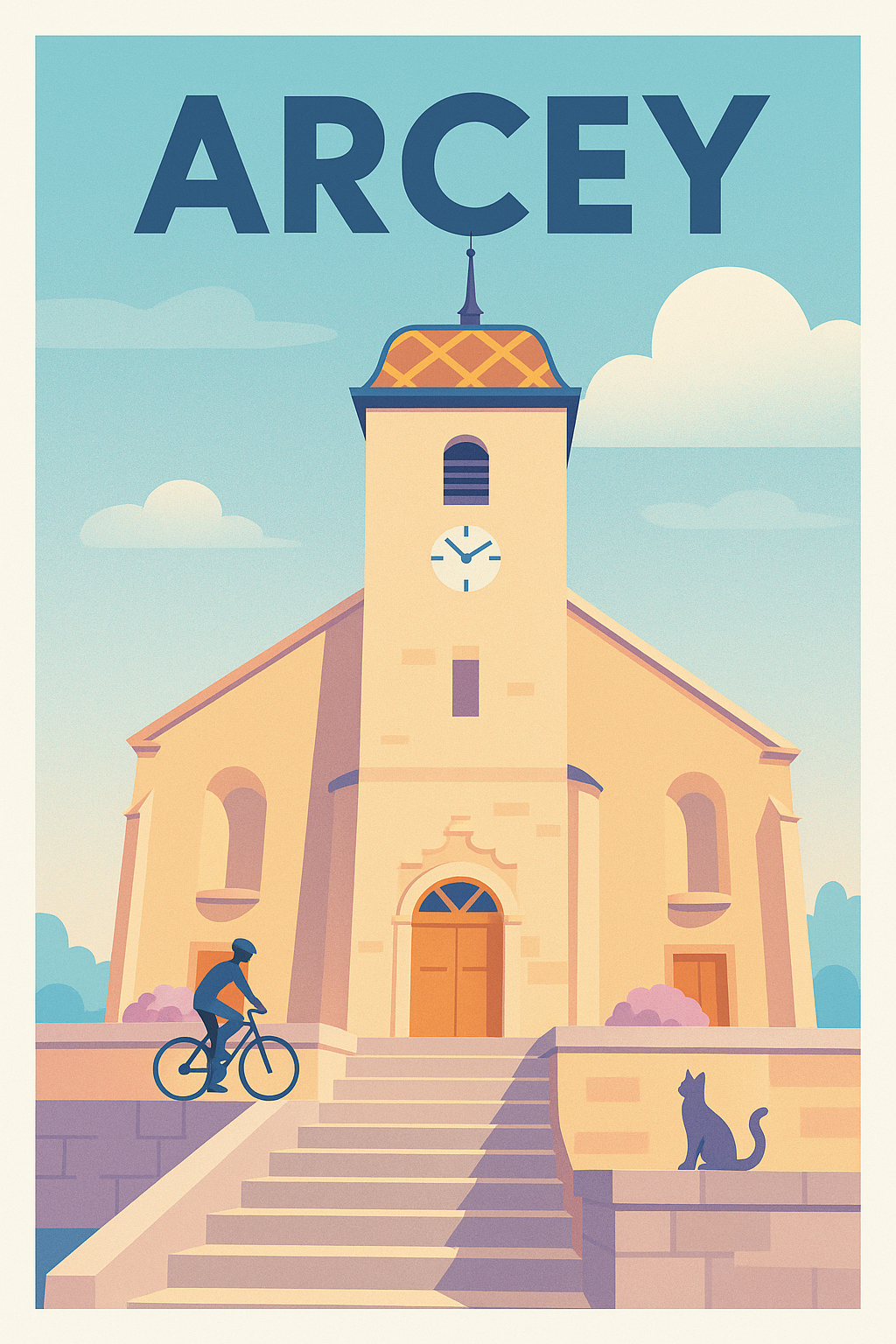 Affiche de Arcey - Charme et sérénité au cœur du village