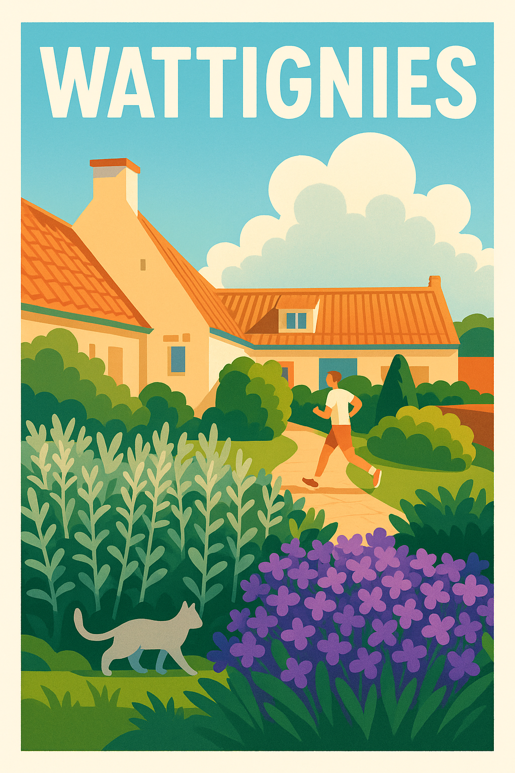Affiche de Wattignies - Un havre de verdure et de tranquillité