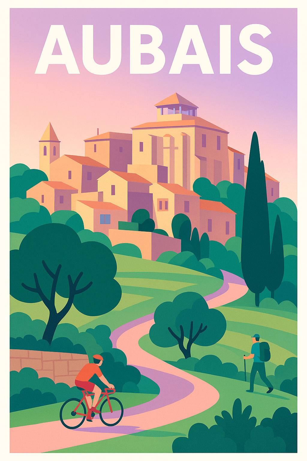 Affiche de Aubais - Échappée belle au cœur du Languedoc