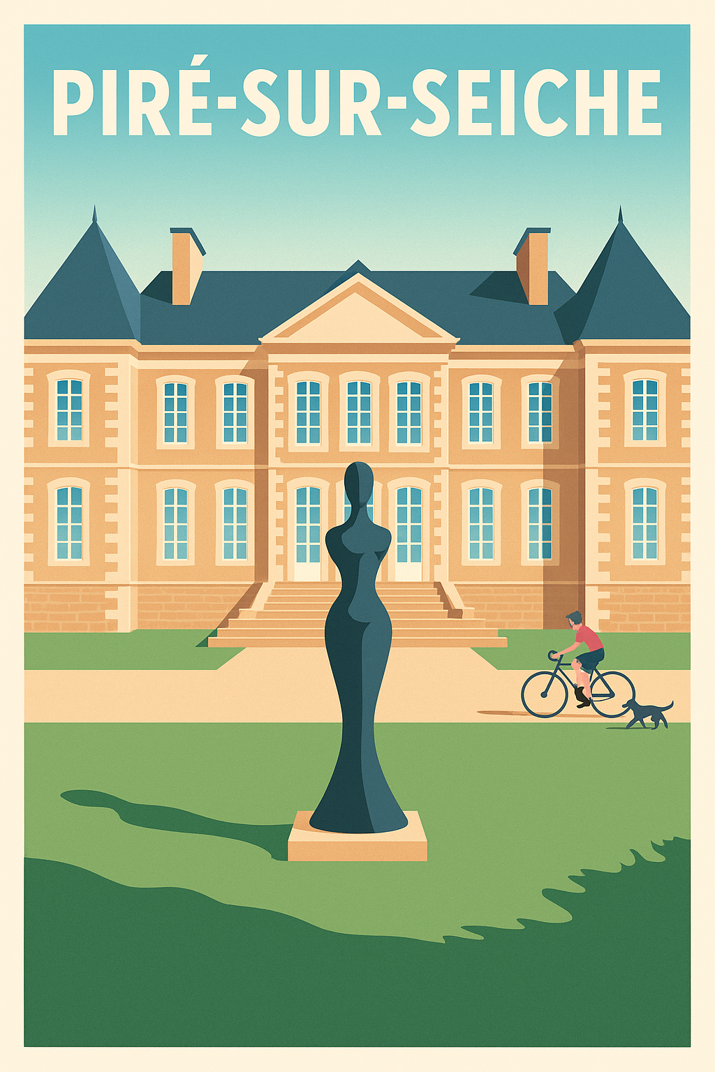 Affiche de Piré-sur-Seiche - Élégance et Sérénité au Château