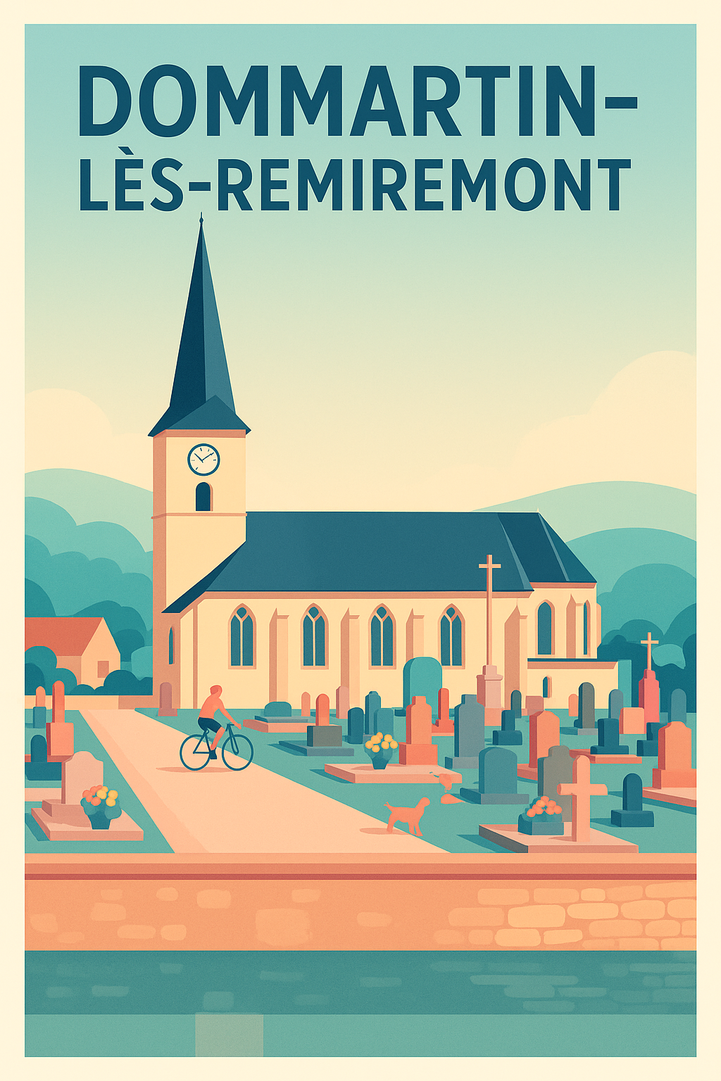 Affiche de Dommartin-lès-Remiremont - Charme paisible au cœur des Vosges